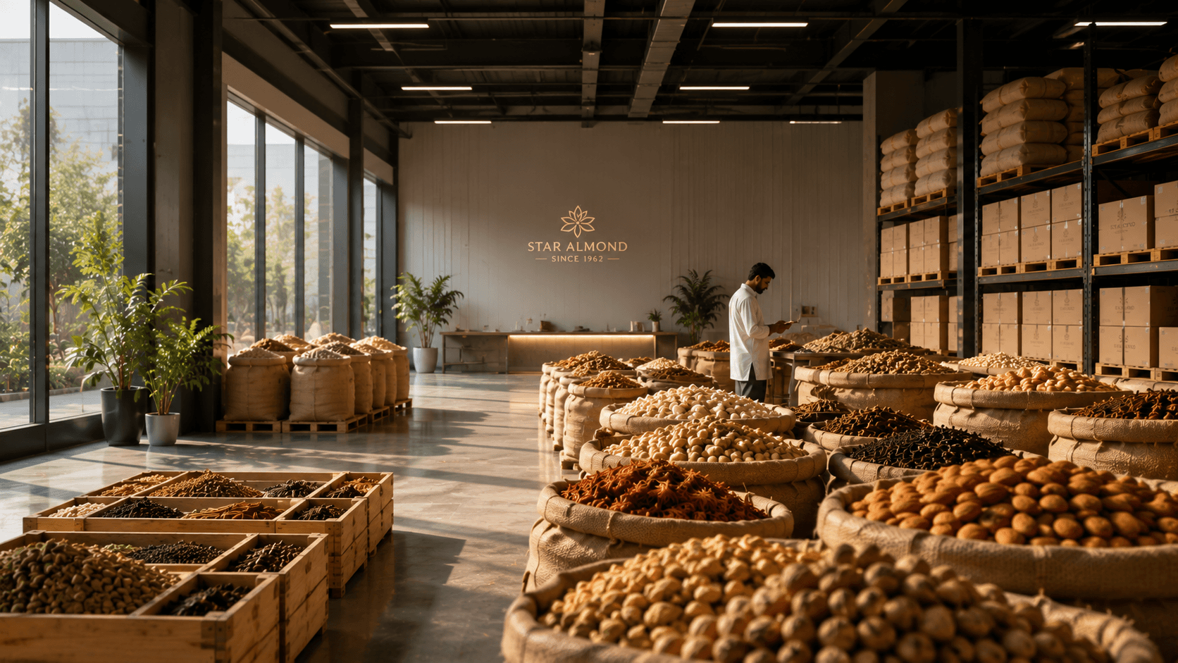 Wholesale dry fruits and spices — almonds, cashews, pistachios and more